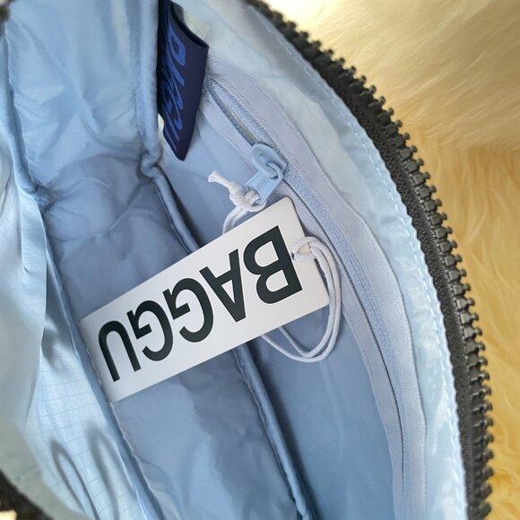 NWT Baggu Mini Nylon Shoulder Bag - Embroidered Ballet Icons - Picture 4 of 8